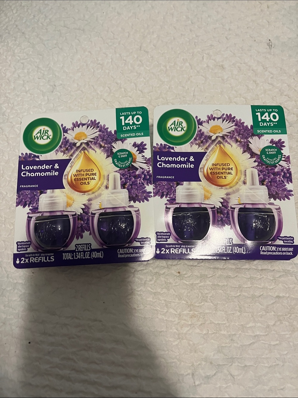 NWT Air Wick Scented Oil Refills Lavender